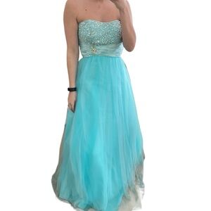 Jovani Gown Light Blue